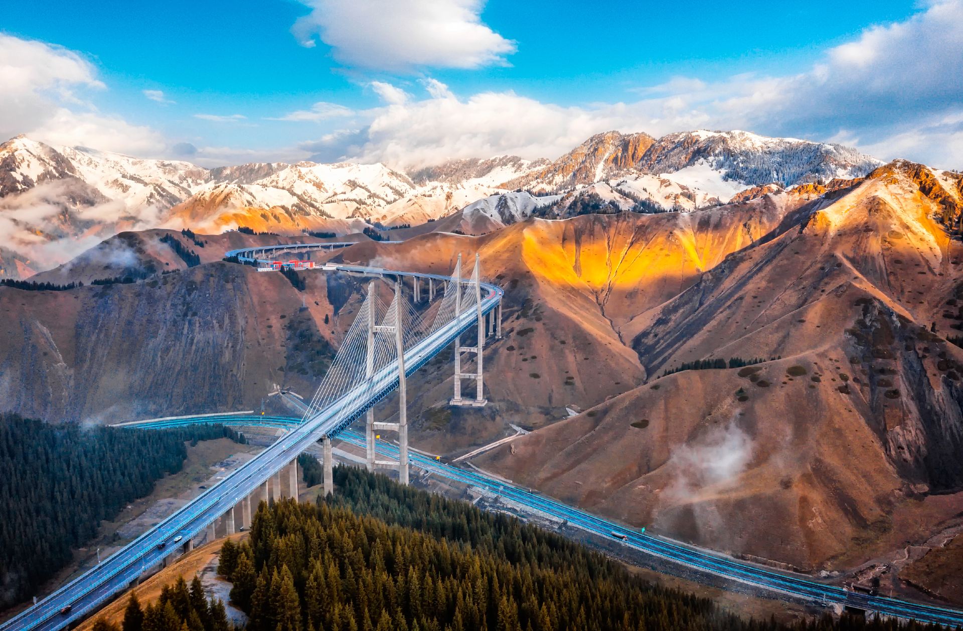 Guozigou Bridge itinerary photo